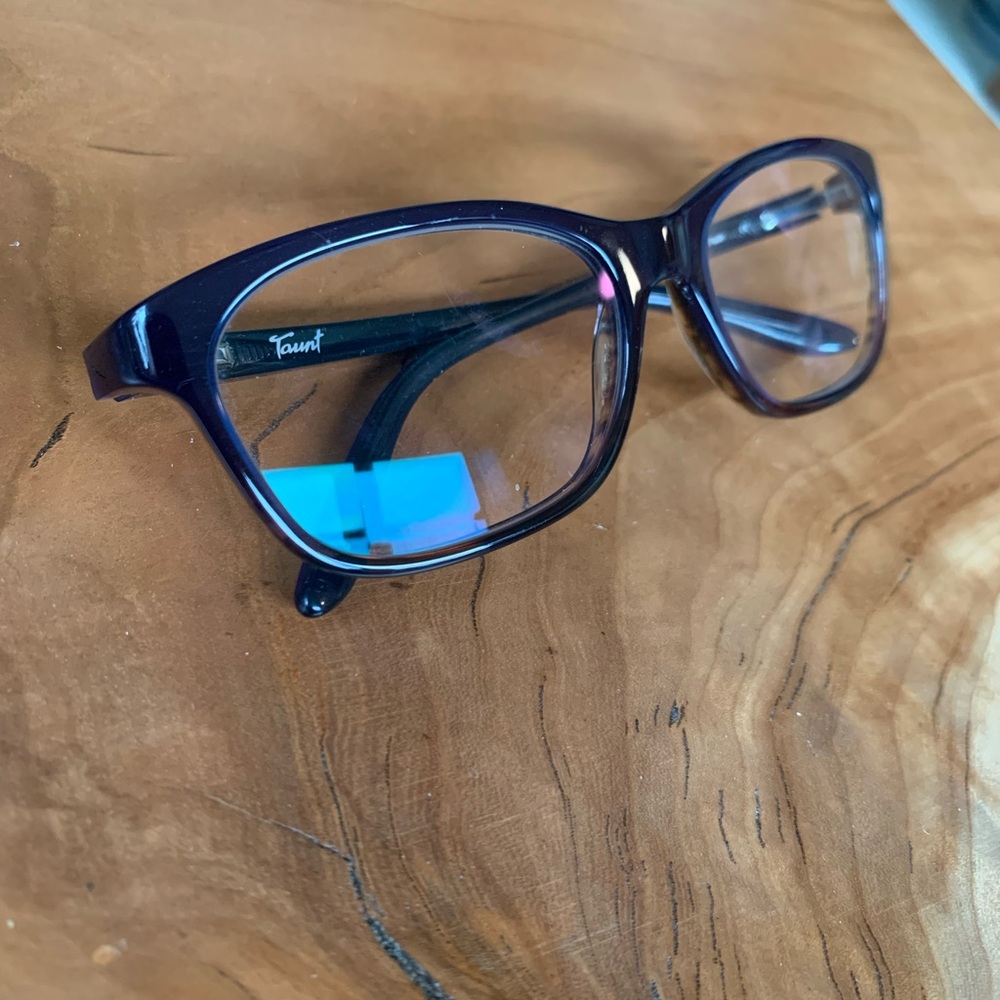 Oakley Taunt Women's Blue Brown Fade Full Rim Eyeglasses Frame